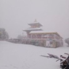 चन्द्रागिरिमा हिउँ खेल्न जाँदा हराएका पाँचजनाको पाँच घन्टापछि सकुशल उद्धार